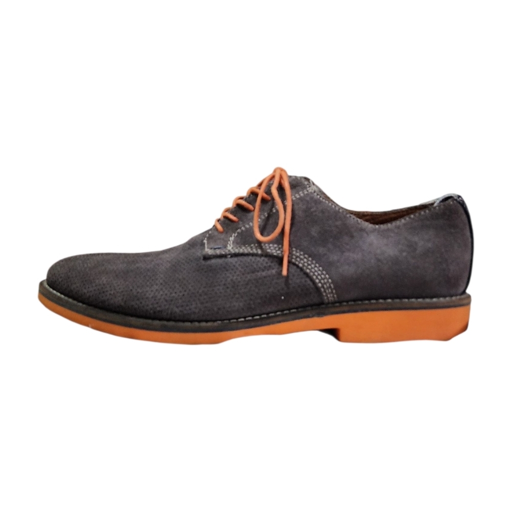 Aldo Gray Preppy Office Casual Suede Oxford Shoes with Rubber Sole - Men's